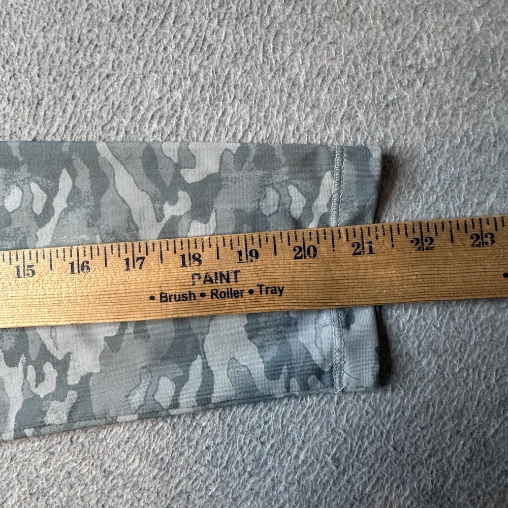 Vineyard Vines Pullover Mens S Gray Camo Performance Quarter Zip Active Top - Picture 8 of 9